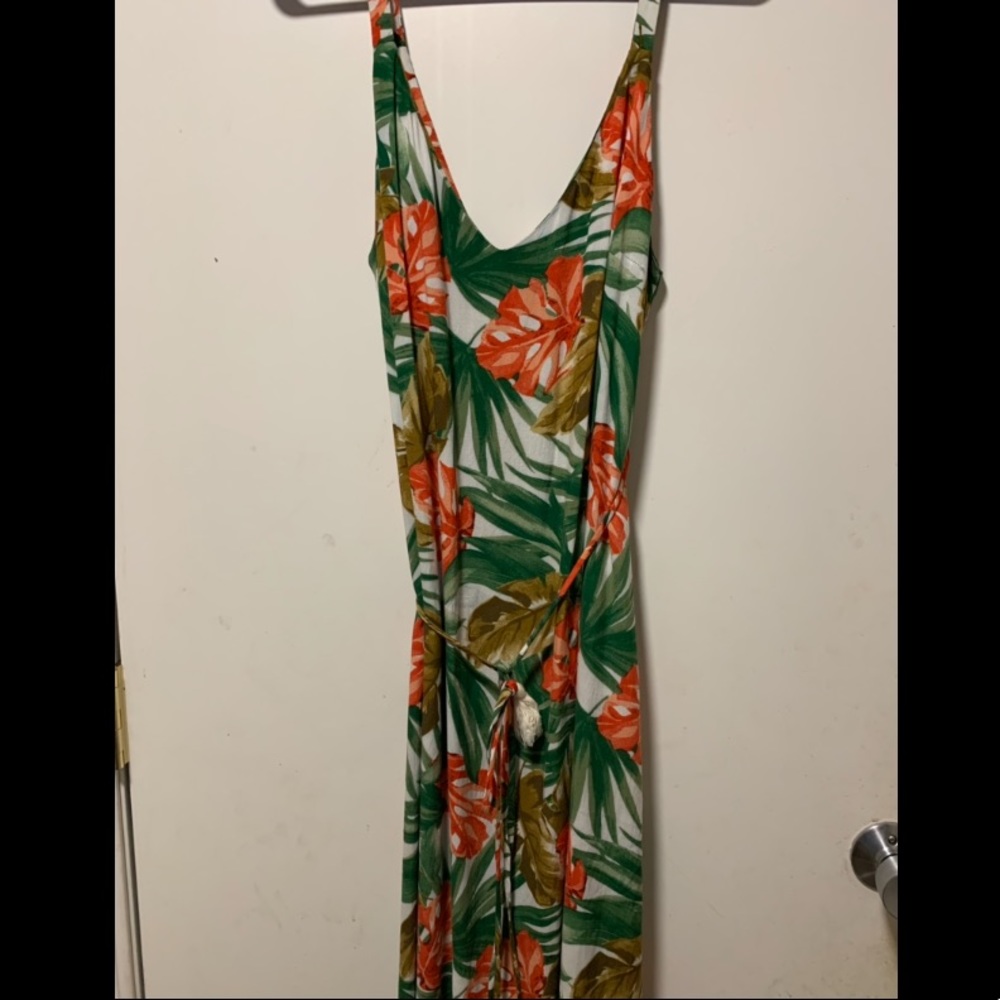 Forever 21 tropical maxi dress